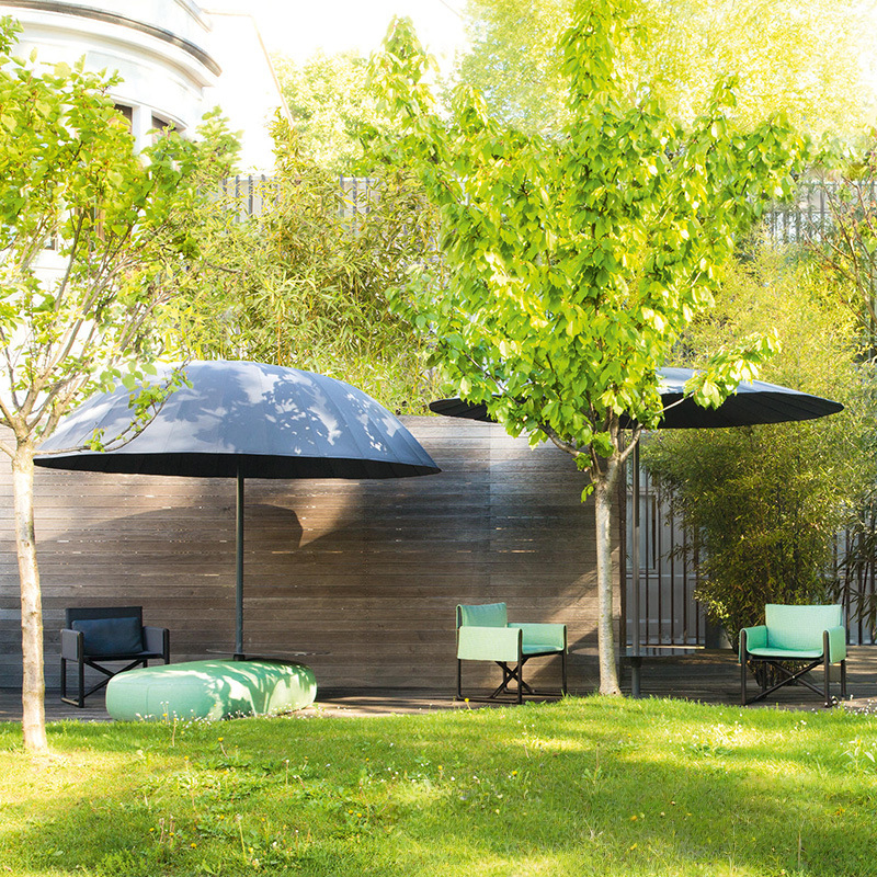 semi-circle sun umbrella